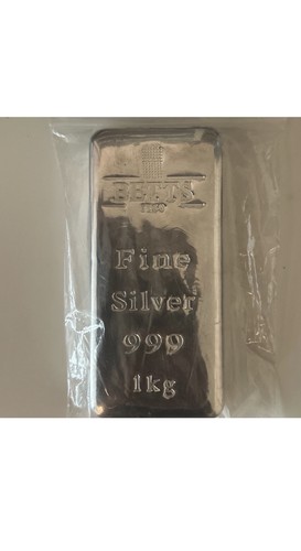 1kg silver bullion bar - silver,