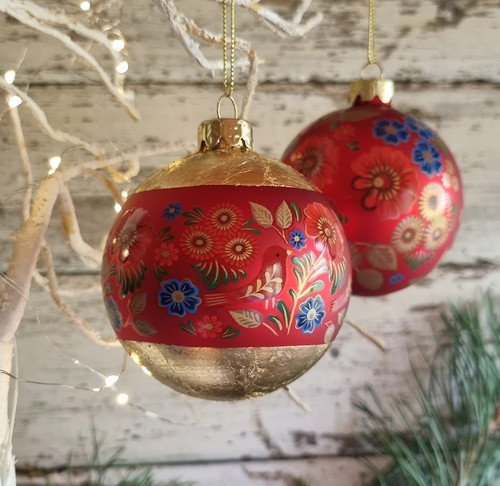 Gisela graham baubles - baubles, set