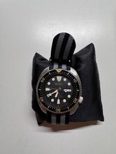 Seiko "Turtle" Prospex SRP775 Black and Gold. Made In Japan with box and papers