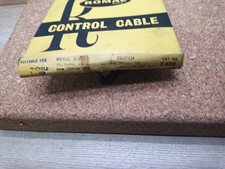Royal Enfield 350/500cc Bullet Clutch Cable Romac T488 1954-58 NOS
