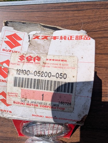Drz 125 genuine suzuki piston - genuine,