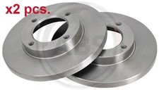 X2 PCS FRONT BRAKE DISC ROTOS