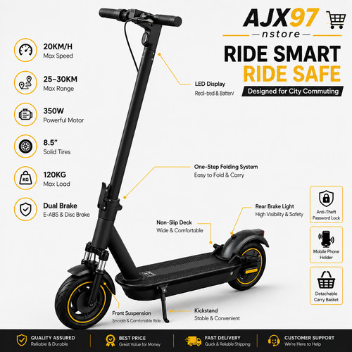 Aovopro esmax electric scooter - esmax,