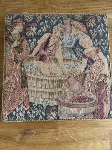 Vintage tapestry wall - vintage, plaque