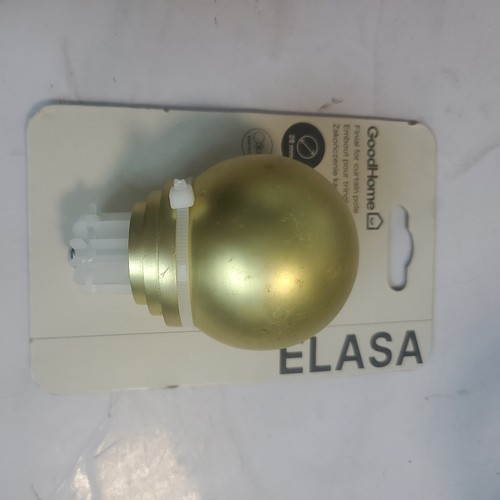 Goodhome finial curtain - curtain, pole