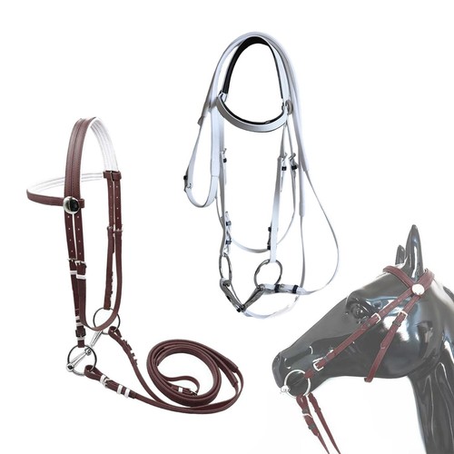 Horse bridle with reins - horse,