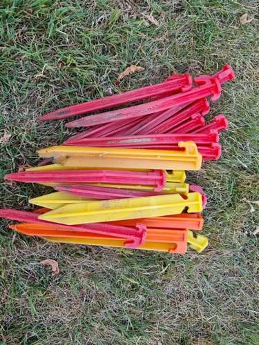 Camping awning tent pegs - camping,