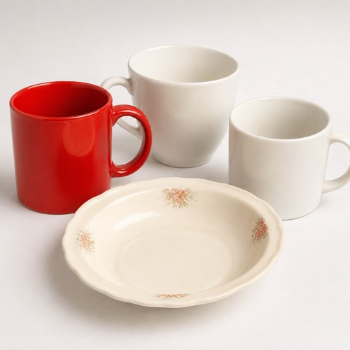 4pc mixed cafe cup - 4pc, &