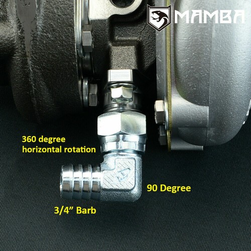90deg barb turbo oil - 90deg,