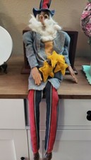 Primitive Uncle Sam Doll