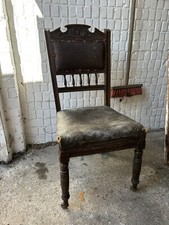 Vintage Old Wooden Leather