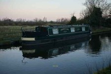 Photo 12x8 Canal boat Frances