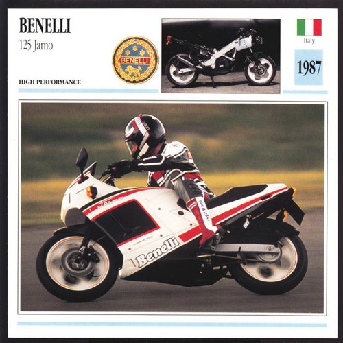 1987 benelli 125cc - 125cc, jarno