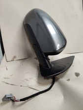 NISSAN QASHQAI ELECTRIC FOLDING DRIVER SIDE WING MIRROR 2013 GREY KAD G