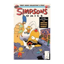 Simpsons Comics #1 BARTCODE