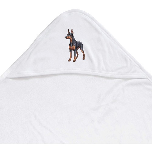 Pixel doberman pinscher - 'pixel, baby