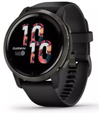 Garmin Venu 2 Smart Watch Heart Rate Monitor GPS, Activity, Music - Black