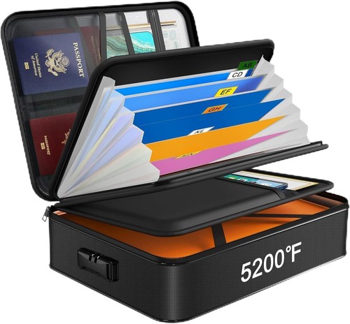 Jundun fireproof document box - fireproof,