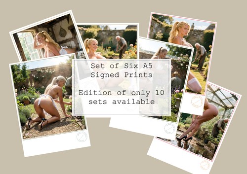 Garden set of six - -,