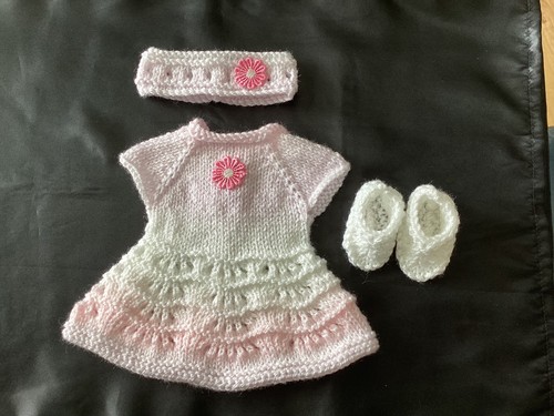 Hand knitted dolls - hand, clothes
