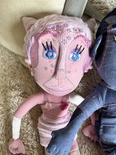 Darren Denim and Lisa Weaver Rag Dolls Soft Toys For Comfort Fabric Conditioner