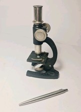Cast Iron Student Microscope