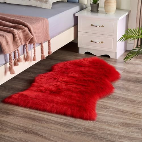 Faux fur sheepskin small - faux,