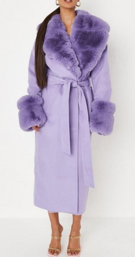 Vtg style lilac pelted - style,