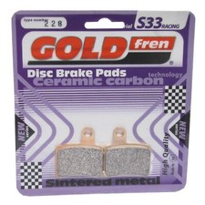 Goldfren S33 Brake Pads Rear For Beta Evo 80 Senior 2009-2019