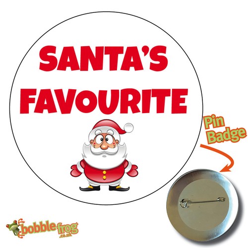 Large 75mm christmas santa - large,