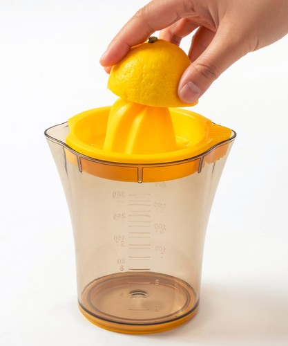 Manual hand juicer - hand, orange