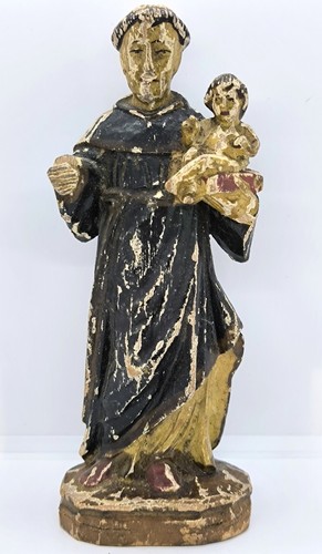 Antique saint anthony with - saint,