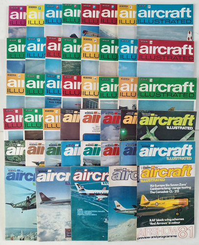 Aircraft illustrated magazine - illustrated,