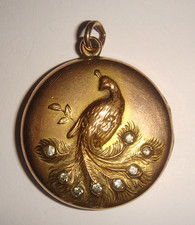 LARGE ANTIQUE GOLD FILLED