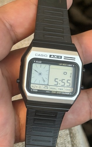 Vintage rare casio 1 - casio, ax-1