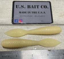 Stingray Grub 4” Color Bone