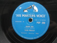 ELVIS PRESLEY 78 RPM HOUND DOG