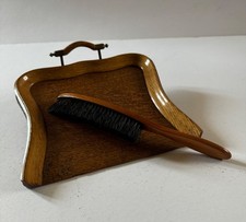 VINTAGE CRUMB TRAY AND BRUSH