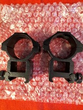 2X  30mm Rifle Precision Scope Mount Picatinny Rings 20 mm rail
