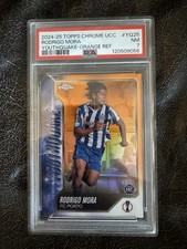 Rodrigo Mora | YOUTHQUAKE /25 | Topps Chrome 2024-25 | PSA 7