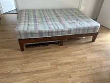 Wooden Bed Frame Double Used