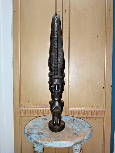 Vintage hand carved wooden - vintage,