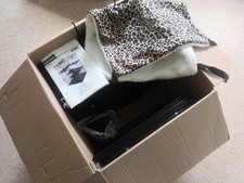 Cat Cage Indoor, Detachable 3 Tier Metal Small Animal Pet Cage, Puppies Kittens