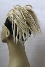 7" Messy Wavy Thick Scrunchy Scrunchie Hair Extension Ponytail Bun Women's updo