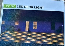 INDARUN Led Decking Lights Waterproof IP67 0.6W Ø31MM - Lighting  30pk