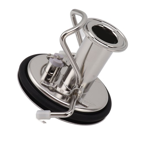 Stainless steel beer keg lid - stainless,