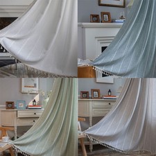 Rustic Embroidered Striped