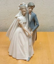 LLADRO NAO 'UNFORGETTABLE DANCE' BRIDE & GROOM/WEDDING FIGURINE