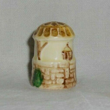 Vintage Porcelain Thimble Hand