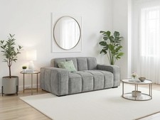 Paris Grey Sofa 2 Seater